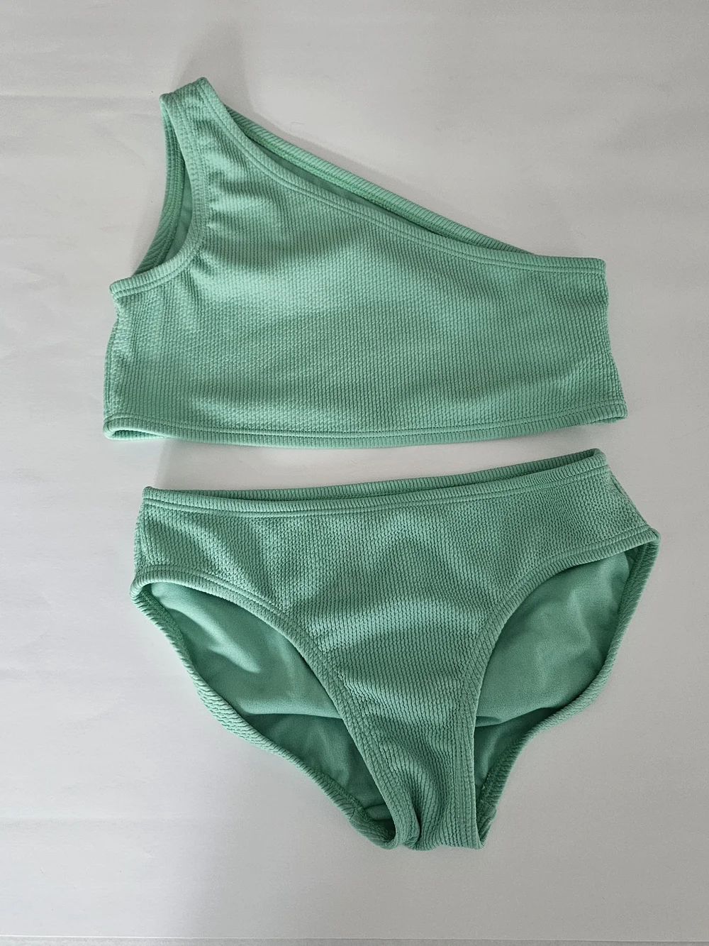 GAP Kids Mint Green One-Shoulder Swim Set